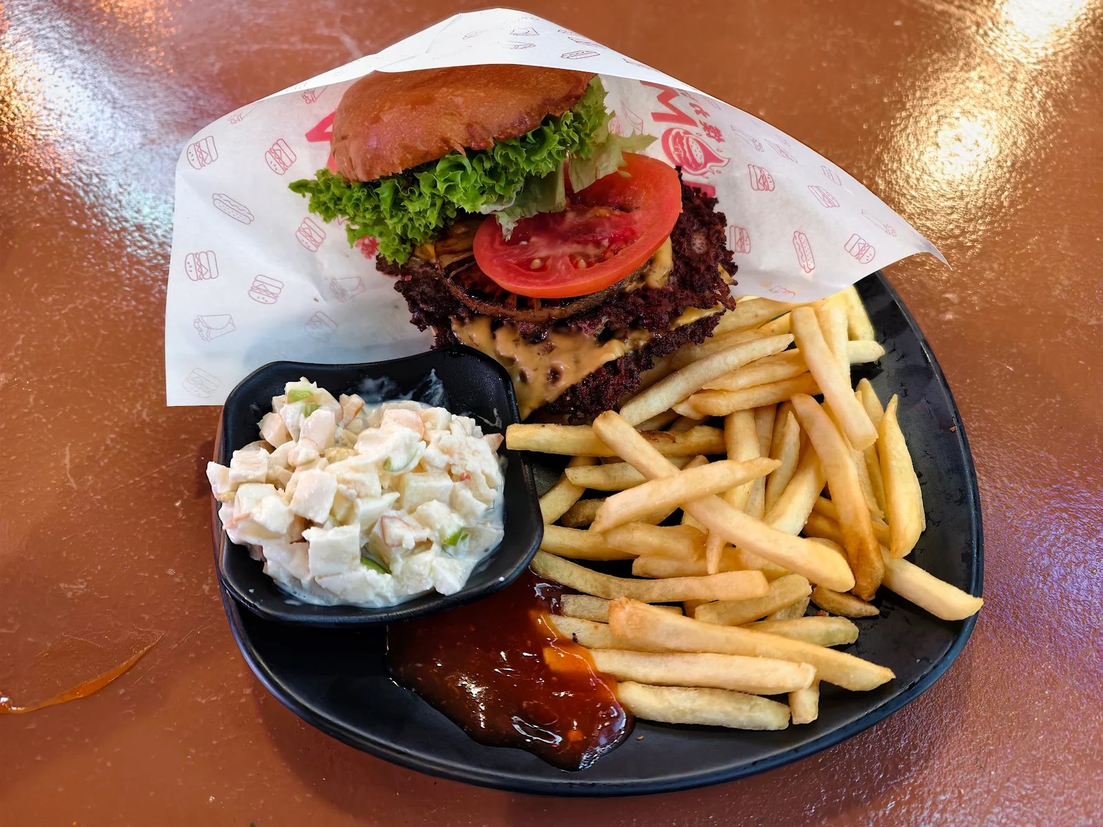 Momo Power Burger