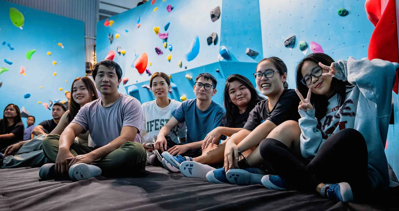 Climbing in Hanoi