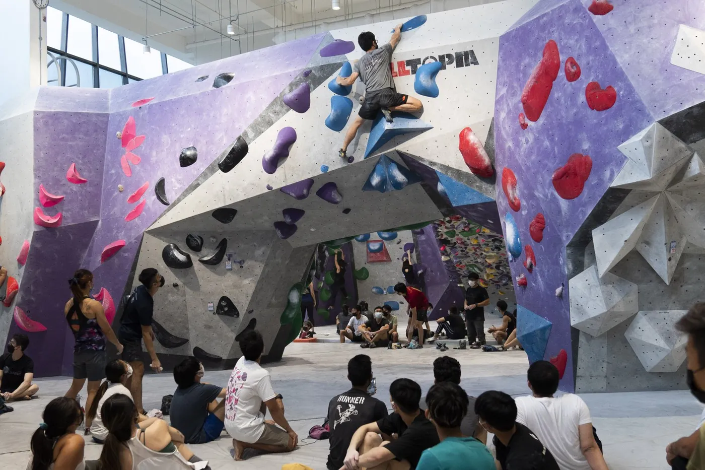 Climbing in Singapore
