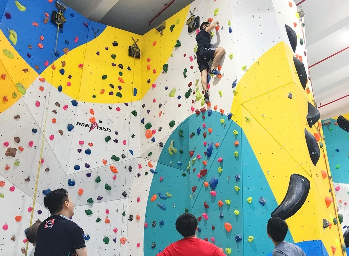 Climbing in Hong Kong
