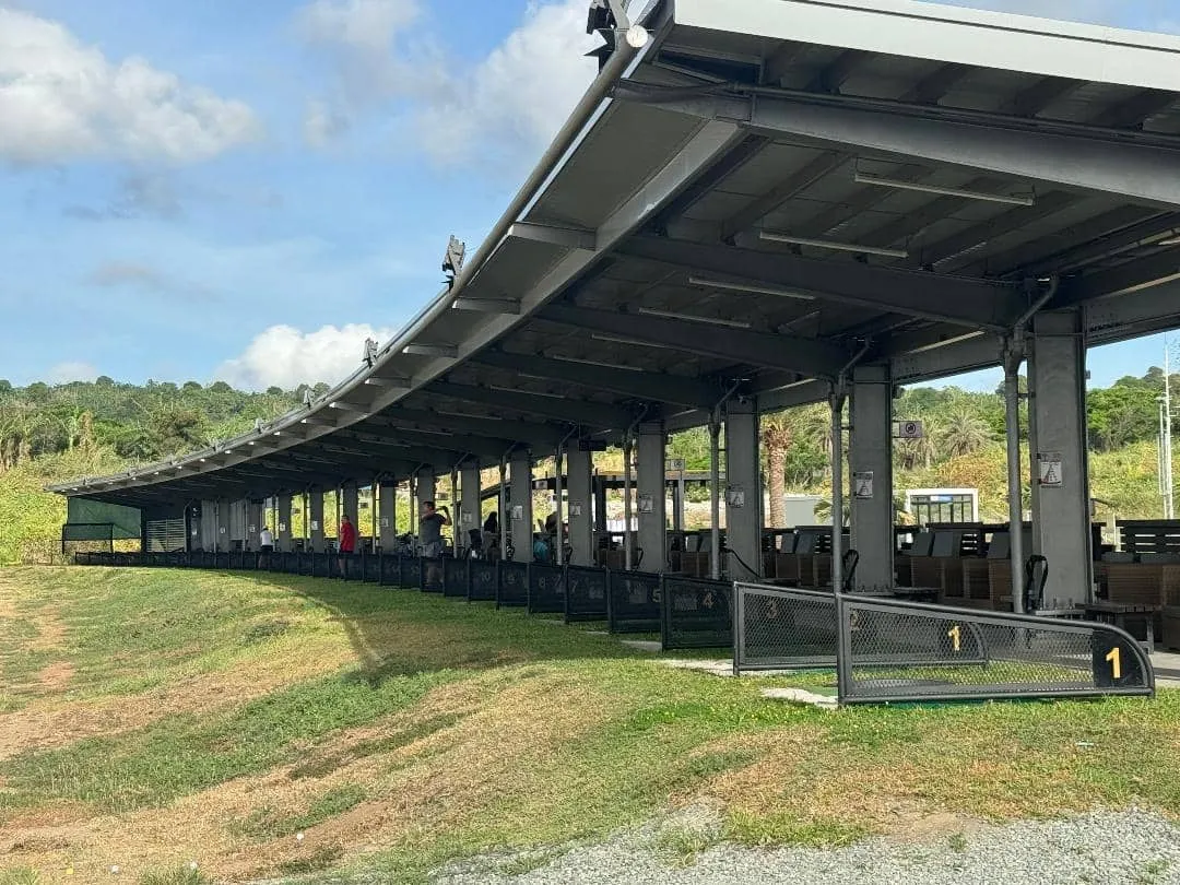 Teak Wood Driving Range