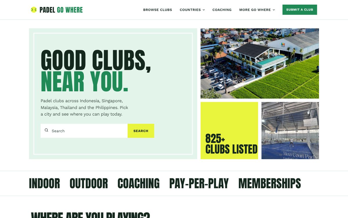 Padel Go Where
