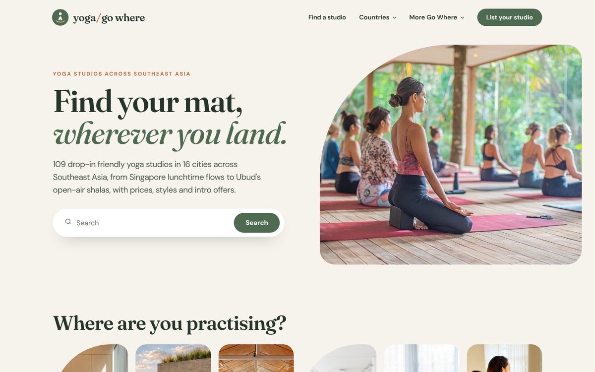 Yoga Go Where