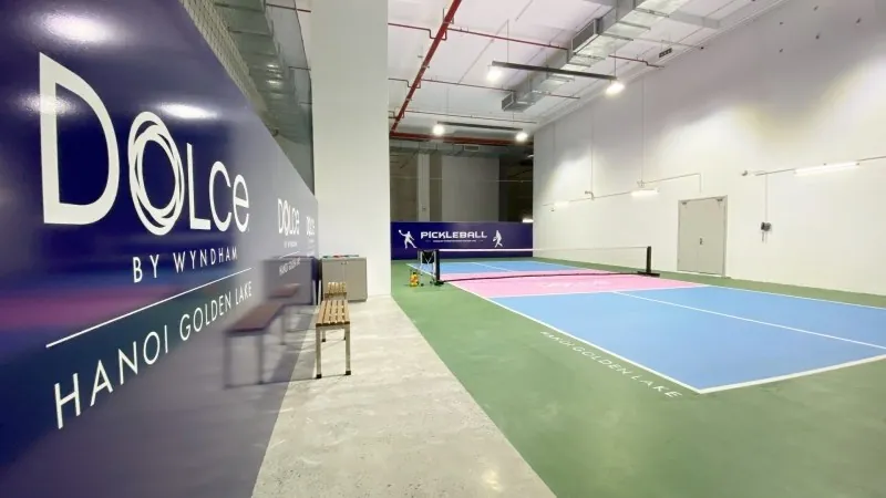 Dolce by Wyndham Hanoi Golden Lake Pickleball Court