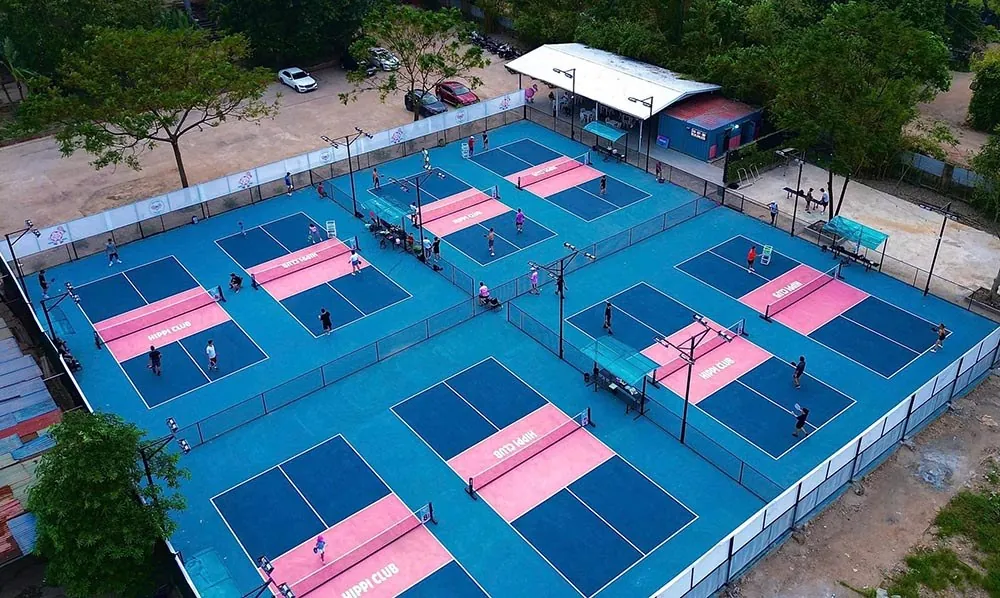Pickleball courts in Hanoi