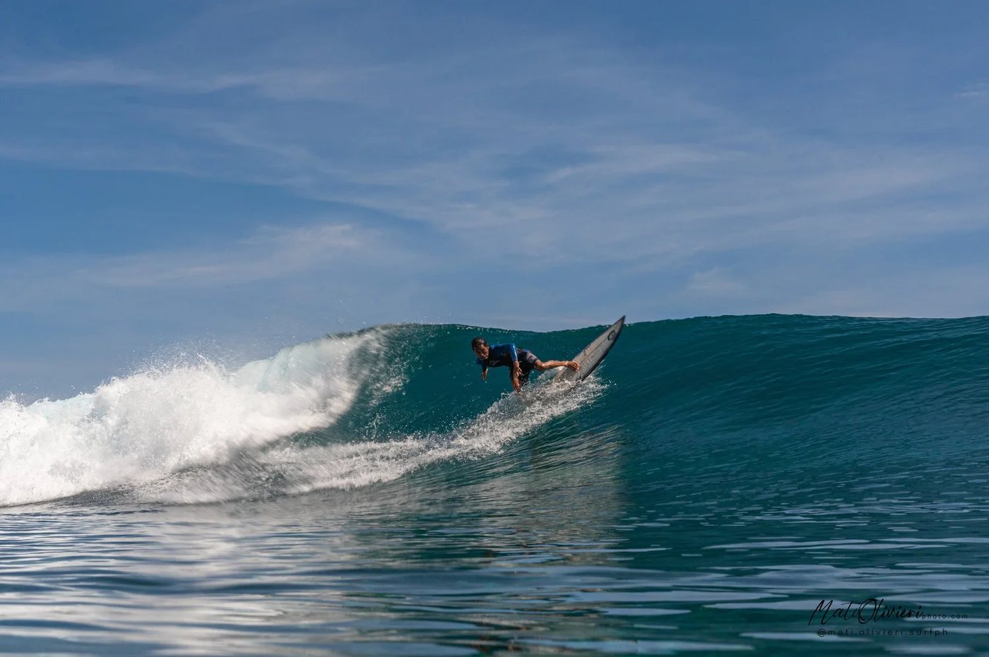 Surfer in Siargao
