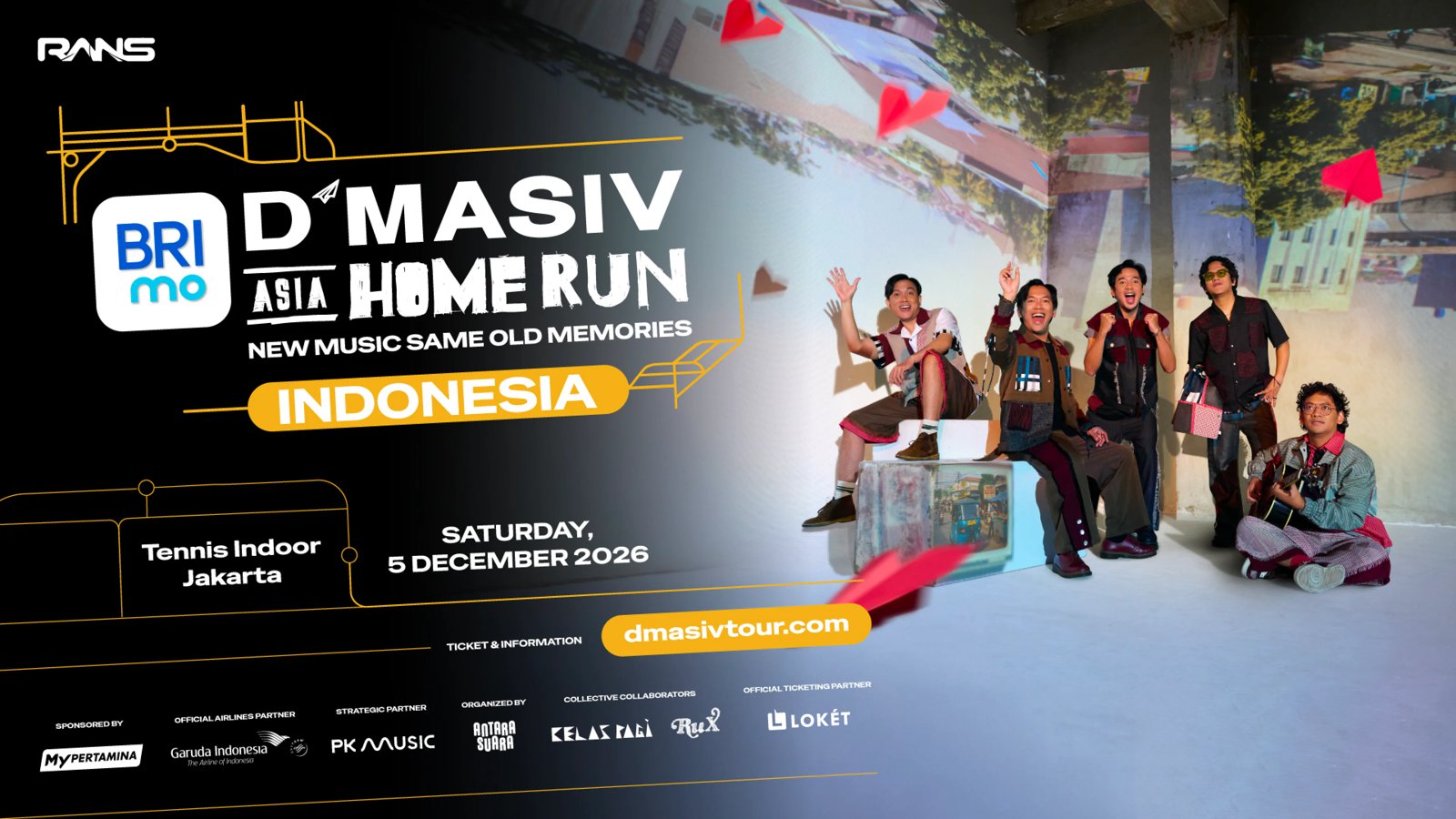 D'MASIV Asia Home Run – Jakarta 2026